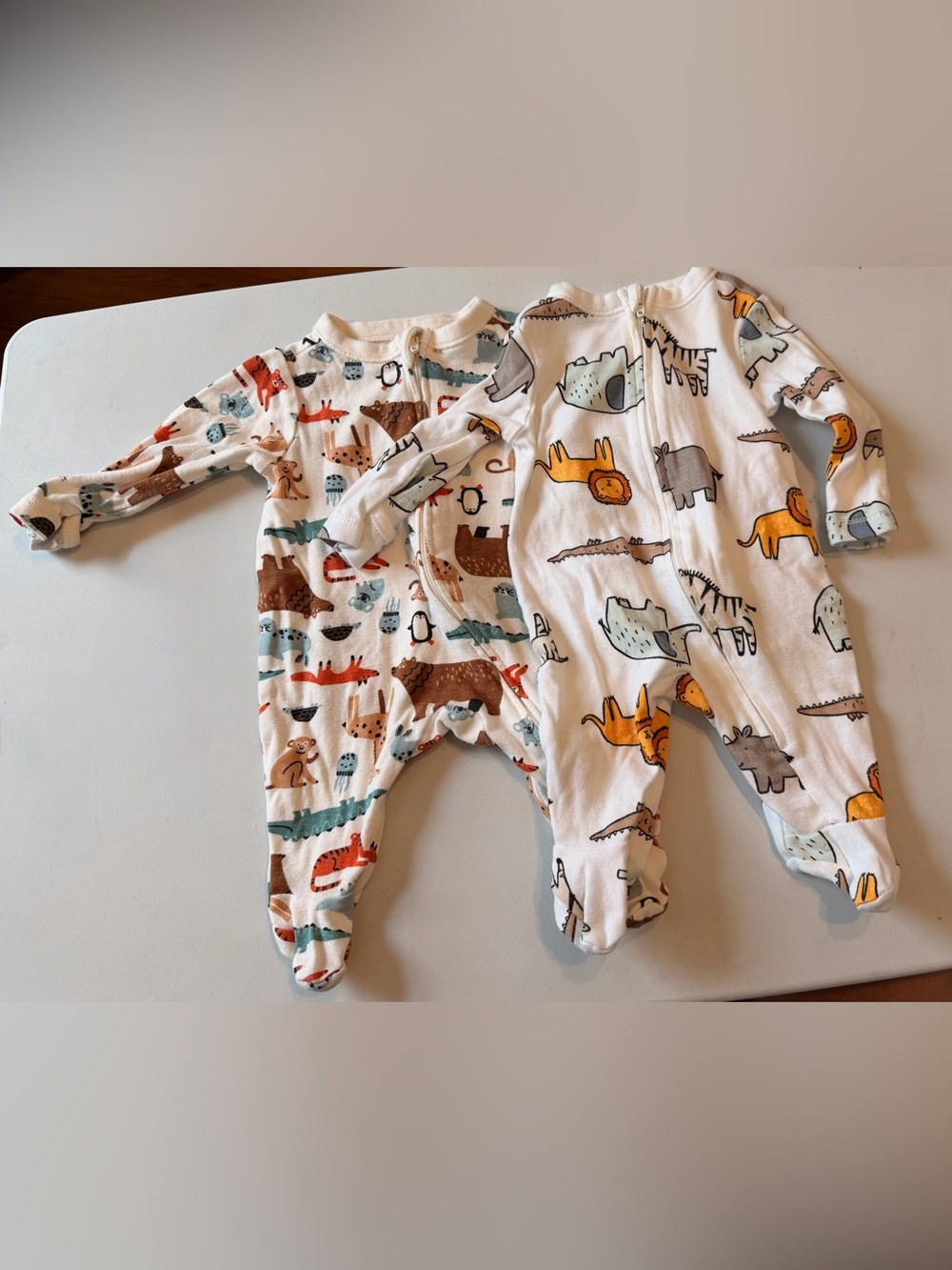 Old Navy Newborn Animal Sleepers